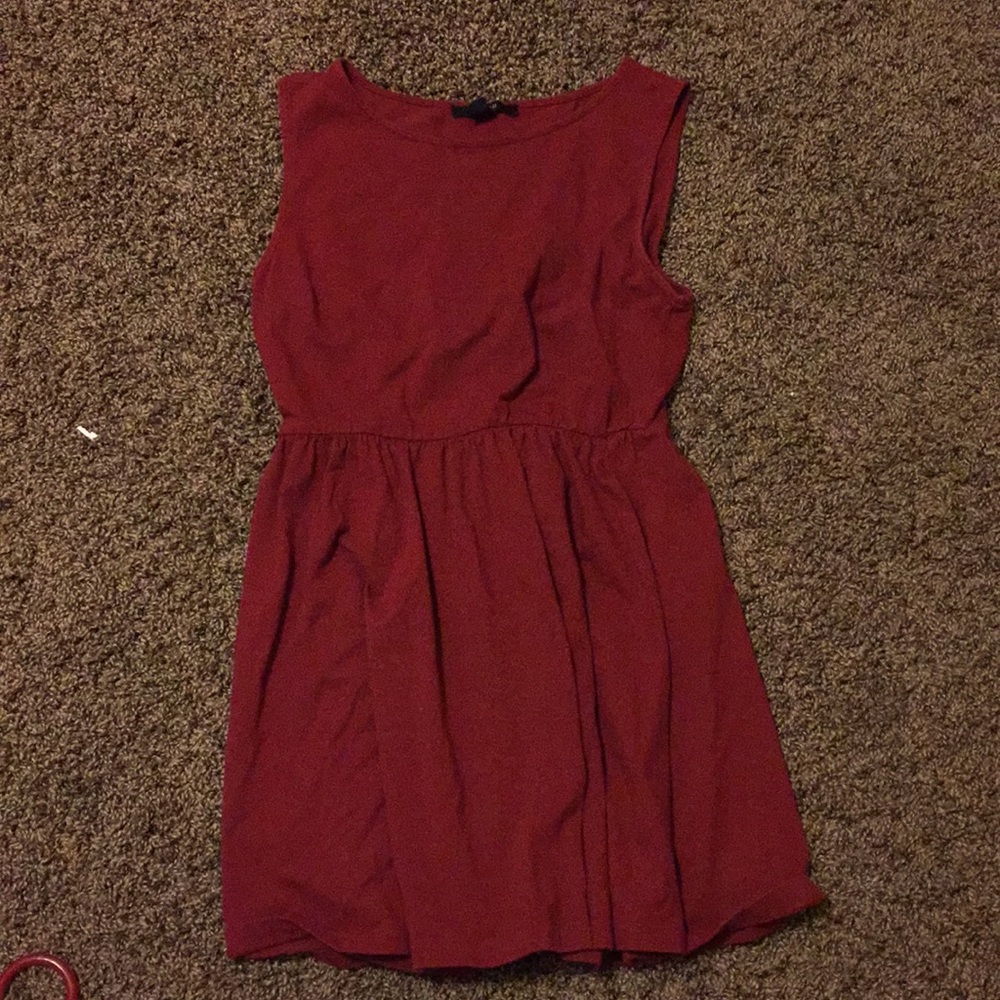 Red dress